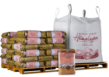 Ancient Ocean salt by pallet or superbag